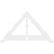 Ekena Millwork Pitch Artisan Architectural Grade PVC Gable Pediment, 48"W x 28"H x 1"P (14/12) GPP048X028X100ART - alternate 5